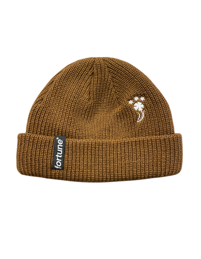 Clover Beanie - Brown
